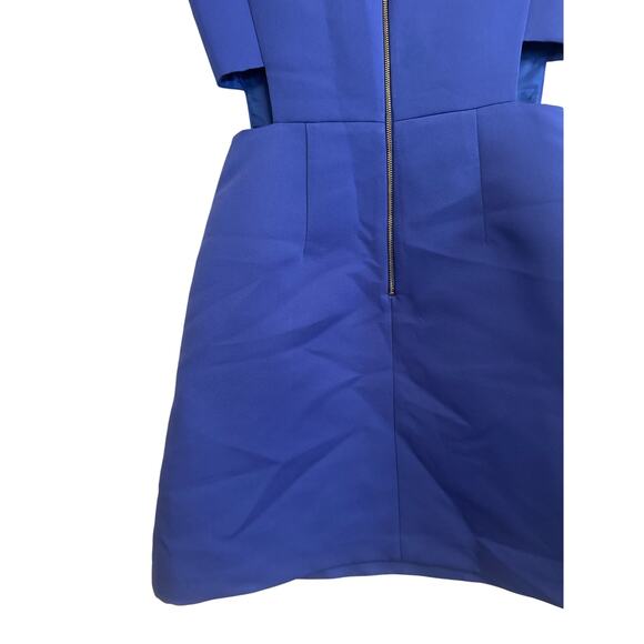 Kate spade new york Side Cutout a-line Dress Sz 2 Blue $398 NWT - Picture 13 of 13